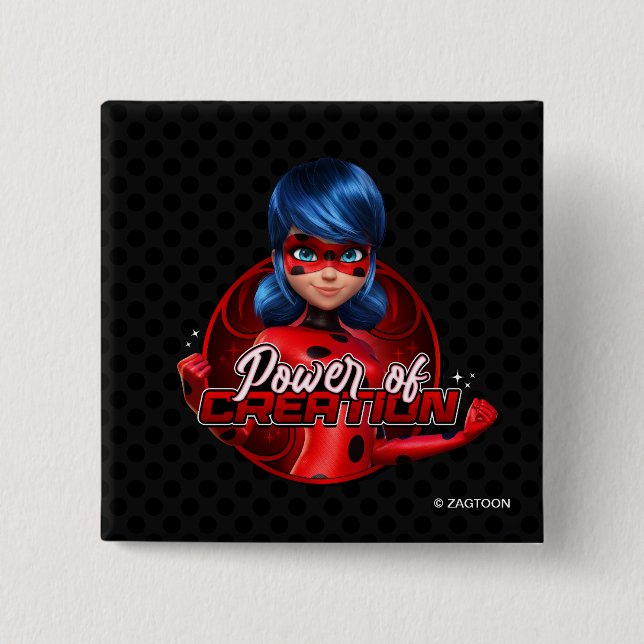 Ladybug | Power of Creation Button (Front)