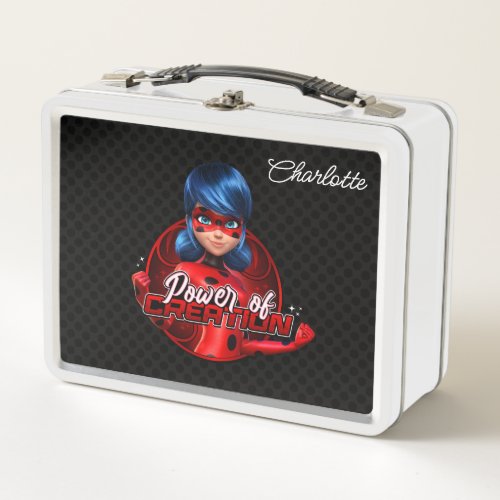 Ladybug  Power of Creation Metal Lunch Box