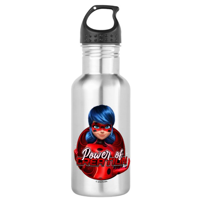 Ladybug | Power of Creation Stainless Steel Water Bottle (Front)