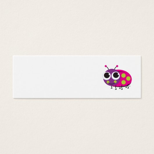 Ladybug Profile Card (Front)