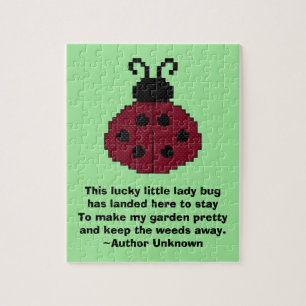 Ladybug Quote Puzzle