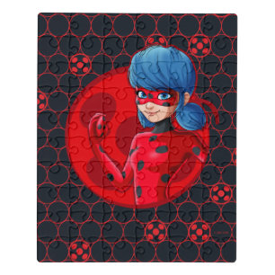 Ladybug Red Badge Jigsaw Puzzle