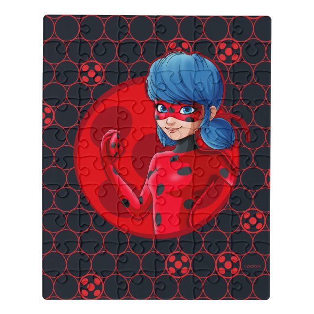 Ladybug Red Badge Jigsaw Puzzle (Puzzle Vertical)
