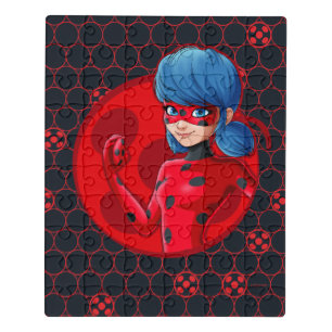 Ladybug Red Badge Jigsaw Puzzle