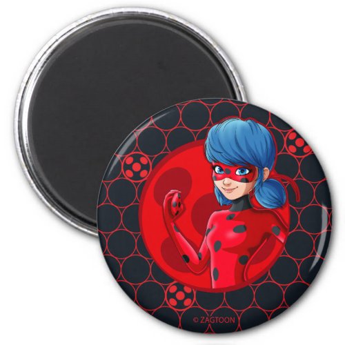 Ladybug Red Badge Magnet