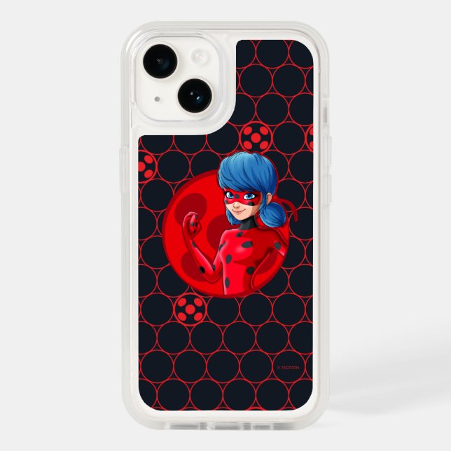 Ladybug Red Badge Otterbox iPhone Case (Back)