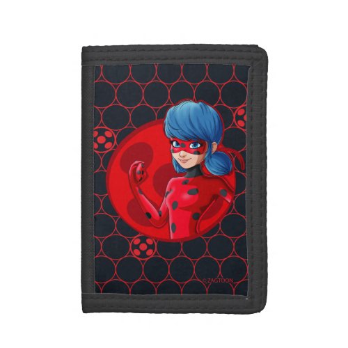 Ladybug Red Badge Trifold Wallet