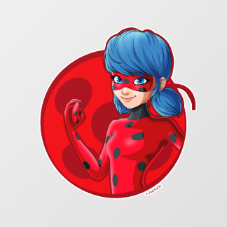 Ladybug Red Badge Wall Decal