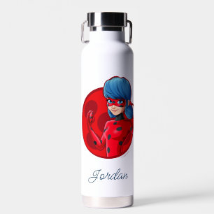 Ladybug Red Badge Water Bottle