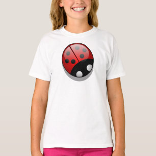 Ladybug, Red Ladybug, Cute Ladybug, Lady Beetle  T-Shirt