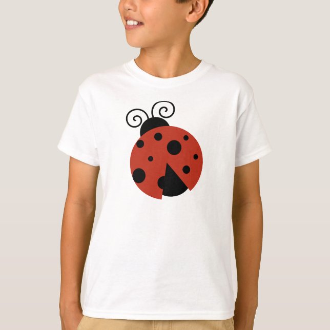 Ladybug, Red Ladybug, Cute Ladybug, Ladybird  T-Shirt (Front)