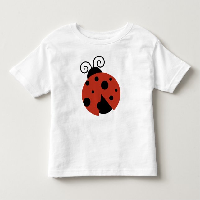 Ladybug, Red Ladybug, Cute Ladybug, Ladybird  Toddler T-shirt (Front)