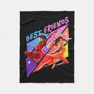 Ladybug & Rena Rouge Best Friends Fleece Blanket