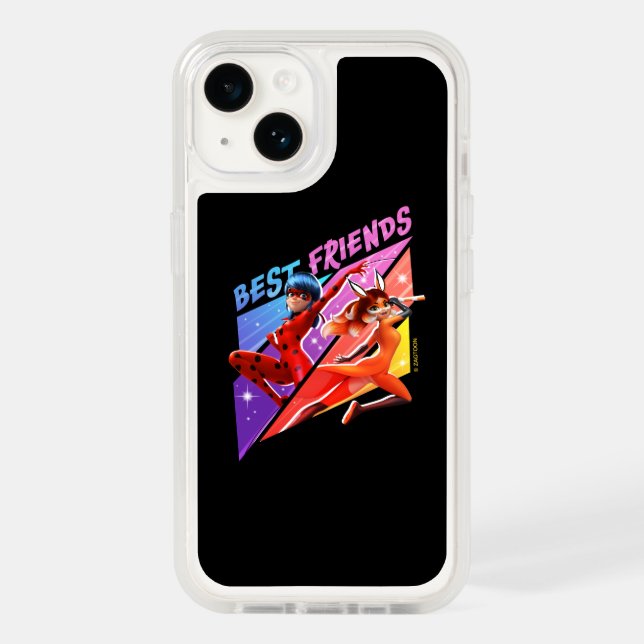 Ladybug & Rena Rouge | Best Friends Otterbox iPhone Case (Back)