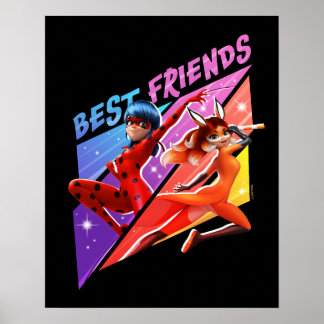 Ladybug & Rena Rouge | Best Friends Poster