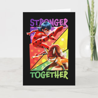 Ladybug & Rena Rouge | Stronger Together Card