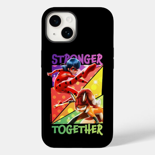 Ladybug & Rena Rouge | Stronger Together Case-Mate iPhone Case (Back)