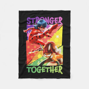 Ladybug & Rena Rouge Stronger Together Fleece Blanket