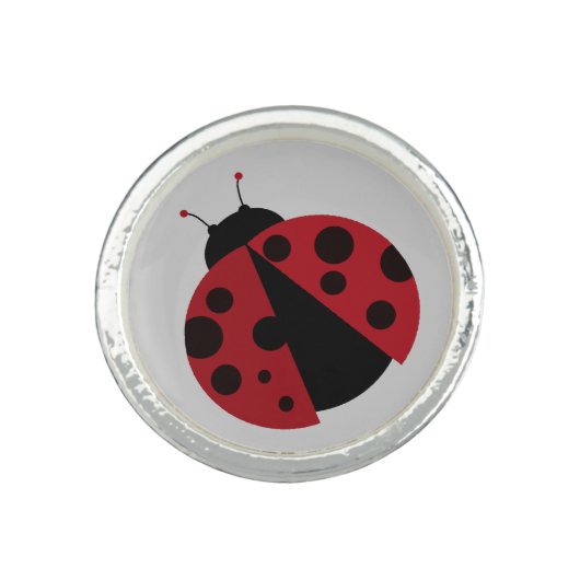 ladybug ring (Front)