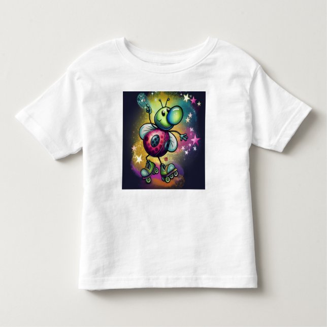 Ladybug Roller Disco T-Shirt (Front)