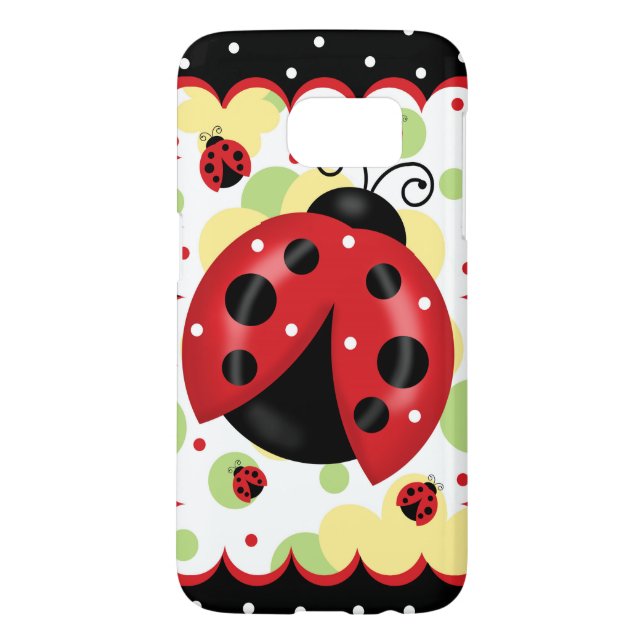 Ladybug Samsung Galaxy S7 Barely There Case (Back)