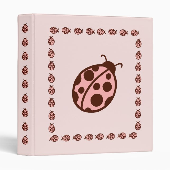 Ladybug Scrapbook Binder Gift (Front/Spine)