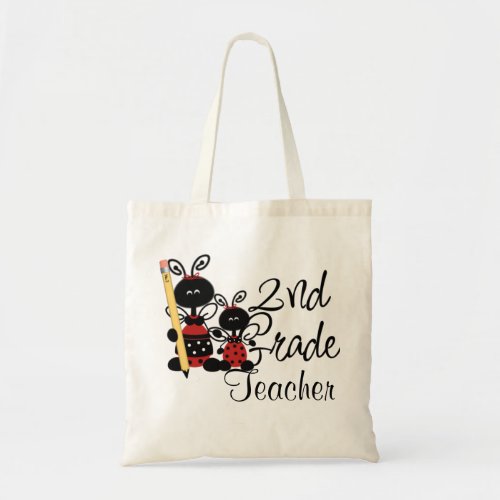 Ladybug Second Grade Teachers Tote Bag