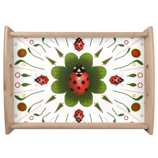 Ladybug Serving Tray (Front)