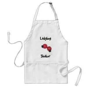 Ladybug Shaker Adult Apron