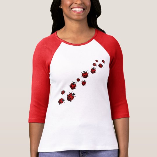 women's ladybug shirt