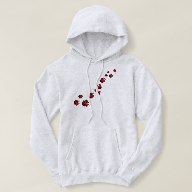 Ladybug Shirts Lady's Ladybug Hoodies & Gifts (Design Front)