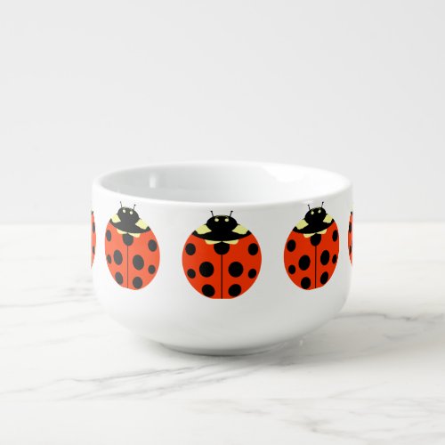 ladybug soup mug