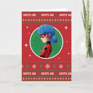 Ladybug Spots On! Holiday Graphic Card