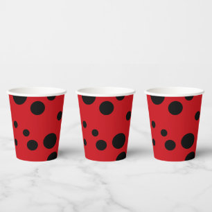Ladybug Spots Party Paper Cups