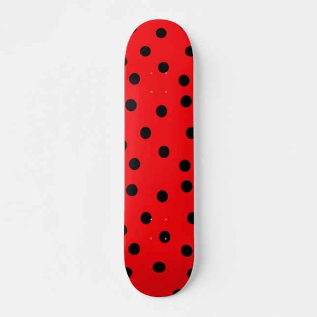 Ladybug Spots Skateboard (Front)
