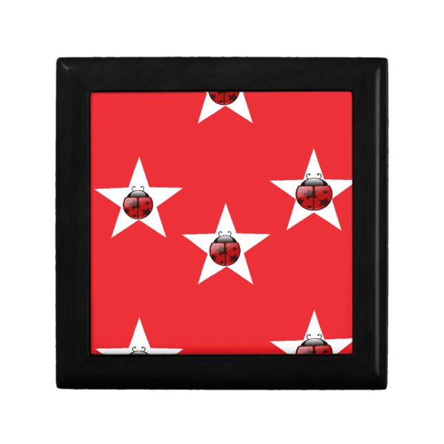 Ladybug stars gift box (Front)