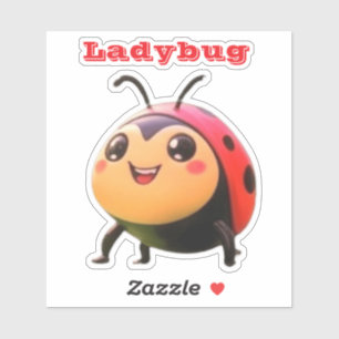 ladybug sticker