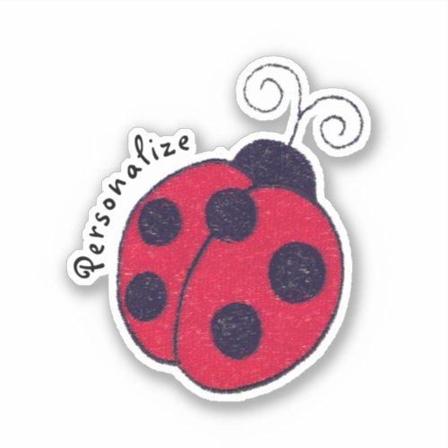 Ladybug  sticker