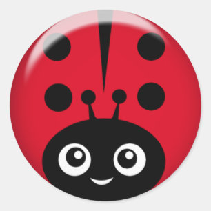 ladybug sticker sheet