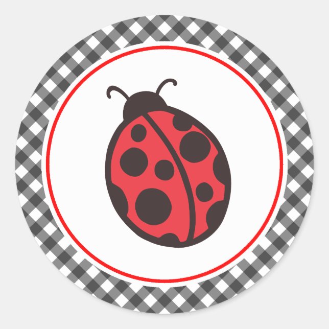 Ladybug Stickers (Front)