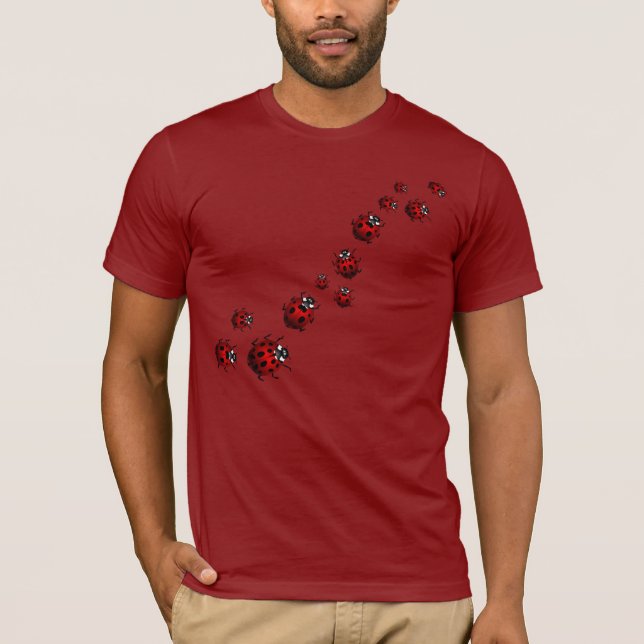 Ladybug T-shirts Ladybug Unisex Shirts (Front)