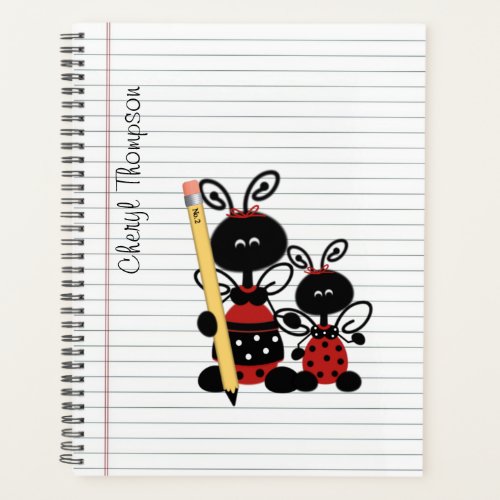 Ladybug Teacher Custom  Planner