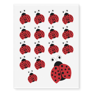 Ladybug Temporary Tattoos