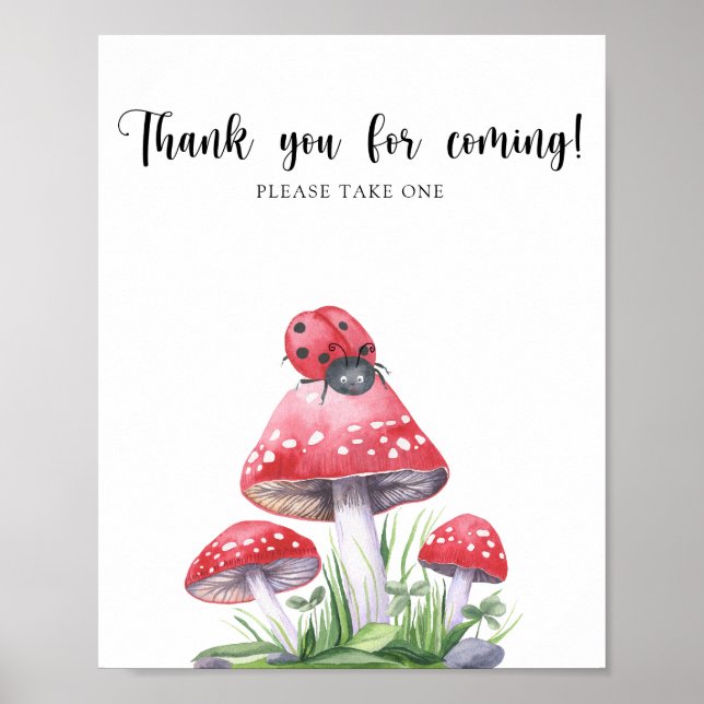Ladybug - Thank you for coming Poster (Front)