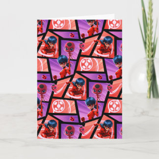 Ladybug & Tikki Pattern Card