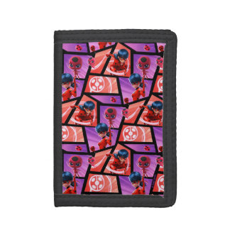 Ladybug & Tikki Pattern Trifold Wallet