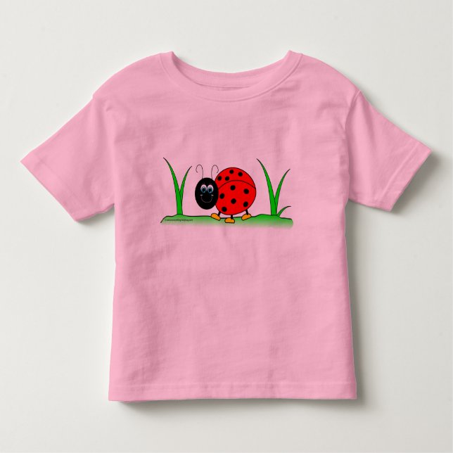 Ladybug Toddler T-Shirt (Front)