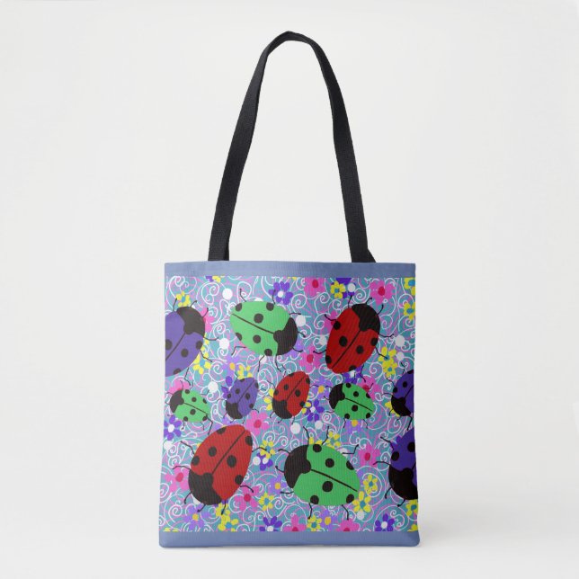Ladybug Tote Bag (Front)