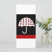 Ladybug Umbrella Design (Standing Front)