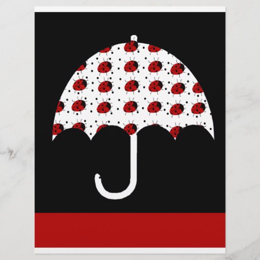 Ladybug Umbrella Design (Front)